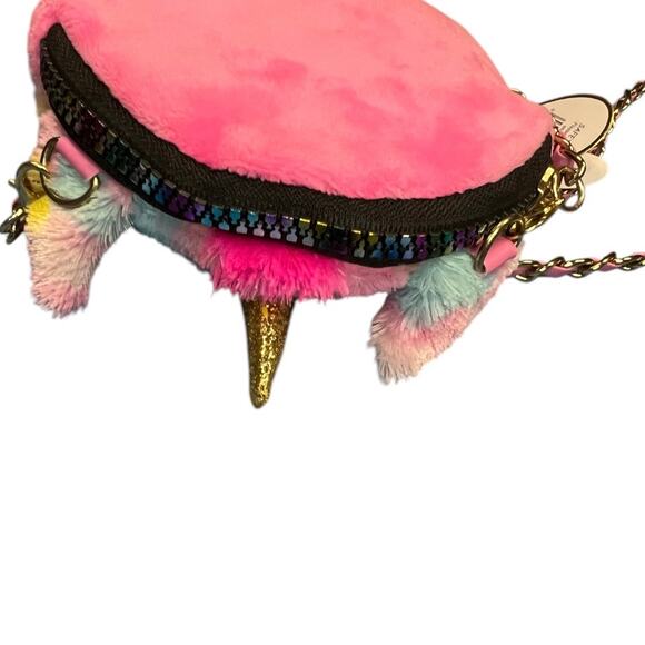 TY beanie baby Fantasia rainbow unicorn purse crossbody girls new with tags - Picture 5 of 5